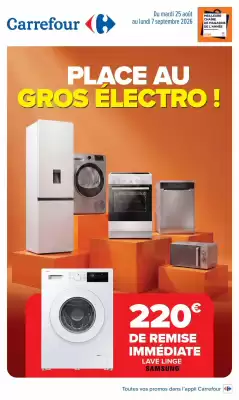 Carrefour | électro (valable jusqu'au 7-09)