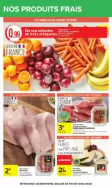 Catalogue Carrefour page 20: Charcuteries €2,00, Carrefour - fines tranches de jambon serrano filiere qualite €3,00