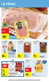 Catalogue Carrefour page 35: MAITRE COQ Mini saucisses volaille €7,50