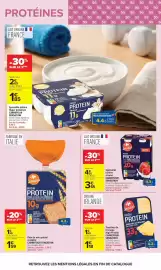 Catalogue Carrefour page 40: Sensation Tranches de fromage High Protein €1,18, Sensation High Protein €3,18