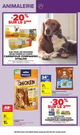 Catalogue Carrefour page 58: VITAKRAFT Snacks pour chiens €1,12, Ultima Sticks dentaires pour chiens €1,78