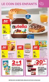 Catalogue Carrefour page 6: Bonne maman - compotée €2,59, Lu - biscottes fourrées €1,89
