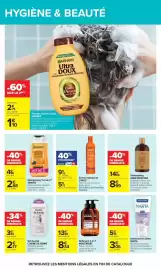 Catalogue Carrefour page 64: CANTU Crème hydratante €5,73, L'ORÉAL MEN EXPERT Nettoyant 3 en 1 Barber Club €8,34