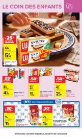 Catalogue Carrefour page 7: Carrefour - cookies & chock sensation €1,69, Lu - l'ourson lot de 2 €2,65