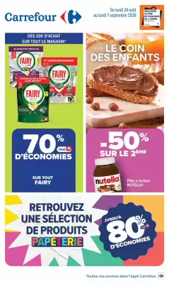 Carrefour (valable jusqu'au 7-09)