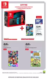 Catalogue Carrefour | électro page 24: Nintendo - console switch + super mario galaxy €324,98