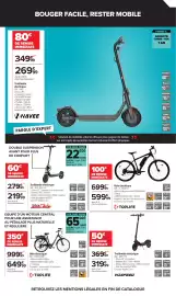 Catalogue Carrefour | électro page 27: WISPEED Trottinette électrique €319,99, TOPLIFE Vélo électrique €599,99
