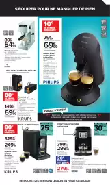 Catalogue Carrefour | électro page 3: Machine à espresso €54,99, Krups - expresso broyeur bleu nuit my coffee €249,99