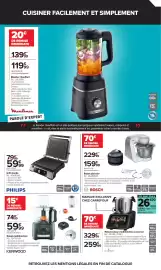 Catalogue Carrefour | électro page 5: Bosch - robot pâtissier €159,99, Philips - grill viande €59,99