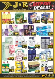 J&E Cash and Carry catalogue week 33 Page 1: Elangeni Green Bar €425,99, Excella Sunflower Oil €499,99