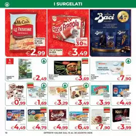 Volantino Despar Pagina 10: Fior di fragola Algida €3,49, Burger vegetali Green Cuisine FINDUS €3,69