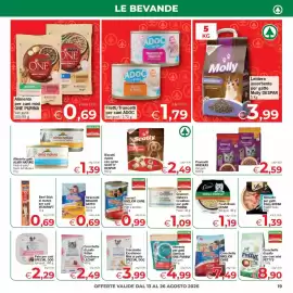 Volantino Despar Pagina 19: Alimento per gatti Sterilcat ONE PURINA €4,99, Biscotti ripieni con carne Scotty €2,49