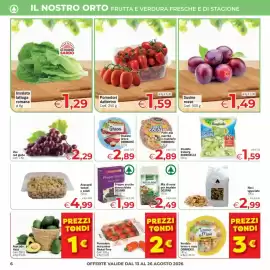 Volantino Despar Pagina 6: Pomodori datterino €1,59, Mix di semi per insalate DESPAR €2,49