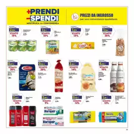 Volantino Docks Cash&Carry Pagina 17: Piselli Finissimi Bonduelle €2,70, Pan Carrè Mulino Bianco €0,92