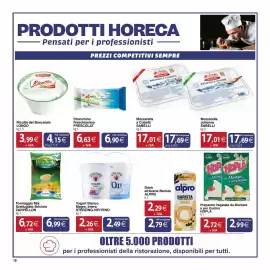 Volantino Docks Cash&Carry Pagina 18: Ricotta del Boscaiolo LONGO €3,99, Stracchino Freschissimo FRESCOLAT €6,63