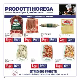 Volantino Docks Cash&Carry Pagina 20: Salsiccia Piccante Dritta TRINITÀ €9,00, Wurstel Classico Wudy AIA €2,99