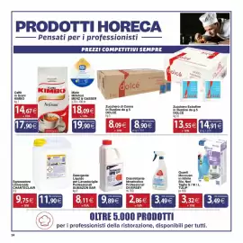 Volantino Docks Cash&Carry Pagina 24: Detergente Liquido per Lavastoviglie Professionali SUMAZON BAR €8,11