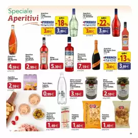 Volantino Docks Cash&Carry Pagina 25: Prosecco Spumante Docg Mionetto €7,19, Patatina Grigliata PATA €1,60