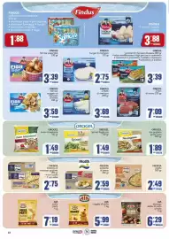Volantino Gruppo di Palo Pagina 22: Findus 2 filetti di merluzzo €3,69, Findus burger di merluzzo €2,75