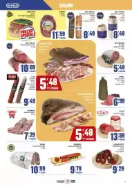 Volantino Gruppo di Palo Pagina 7: Blu Italia pancetta arrotolata intera €8,49, Coati manzo stufato €13,89