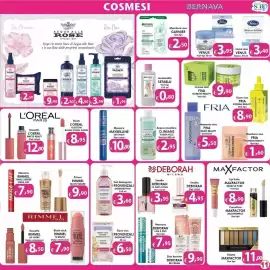 Volantino Bernava Pagina 11: Maschera viso Garnier €2,50, Smalto Deborah 10 Days Long €3,95