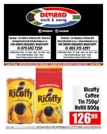 Devland Cash And Carry catalogue week 33 Page 10: Nescafe Ricoffy Coffee €126,99
