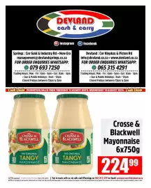 Devland Cash And Carry catalogue week 33 Page 9: Crosse & Blackwell Mayonnaise €224,99