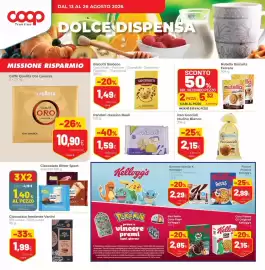 Volantino Coop Trentino Pagina 10: Barrette Special K Kellogg's Cioccolato Fondente - Frutti Rossi €2,29