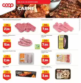 Volantino Coop Trentino Pagina 4: Minis piedini di pollo Origine Coop €2,99, Sovracosce di pollo Coop €2,99