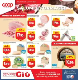 Volantino Coop Trentino Pagina 6: Formaggio Puzzone di Moena DOP €13,90, Formaggio Trento Nostrano Latte Trento €9,80