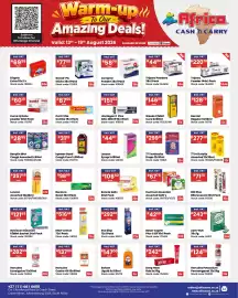 Africa Cash and Carry catalogue week 33 Page 10: Rennie Salts €106,50, Zam-Buk €243,46