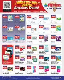 Africa Cash and Carry catalogue week 33 Page 14: Kotex Maxi €54,50, Safe In Adult Diapers €75,00