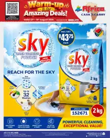 Africa Cash and Carry catalogue week 33 Page 16: Sky hand washing powder €43,75