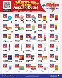 Africa Cash and Carry catalogue week 33 Page 23: HPH Tokoloshe Salt Plastic Assorted €10,34, Begum Oil Assorted €72,25