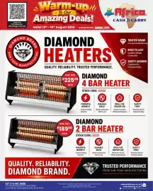 Africa Cash and Carry catalogue week 33 Page 38: Infrared Heater €189,00, Infrared Heater €225,00