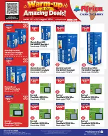 Africa Cash and Carry catalogue week 33 Page 41: Eco Led Floodlight 150W Slim €209,00, Eco Led Floodlight 30W Slim €50,00