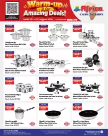 Africa Cash and Carry catalogue week 33 Page 46: Tissoli Fry Pan 24cm S/Steel Non Stick €359,00