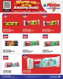 Africa Cash and Carry catalogue week 33 Page 52: Tuffy Refuse Bag Green 10'S 25 Mic €28,99