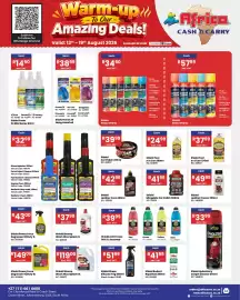 Africa Cash and Carry catalogue week 33 Page 55: Shield Petrol Injector Cleaner €32,99, Shield Miraplate Car Polish €41,99