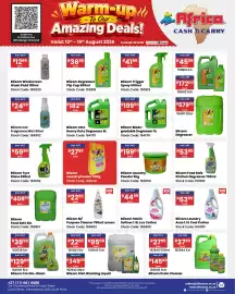 Africa Cash and Carry catalogue week 33 Page 57: Blixem M/ Purpose Cleaner Lemon €22,99, Blixem Food Safe 20L €409,00