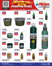 Africa Cash and Carry catalogue week 33 Page 66: Virnas Dagga Hair Food €30,00, Virna's Dagga Hair Shampoo €12,00