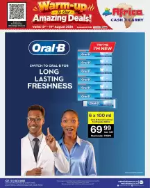 Africa Cash and Carry catalogue week 33 Page 68: Oral-B Extra Fresh Gel Toothpaste €69,99