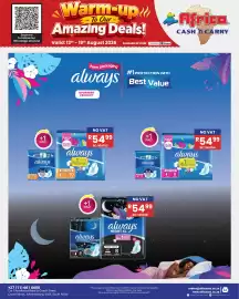 Africa Cash and Carry catalogue week 33 Page 72: Always Maxi Thick Long Sanitary Pads €54,99, Always Maxi Thick €54,99