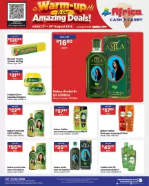 Africa Cash and Carry catalogue week 33 Page 76: Dabur Amla Hlr Oil €16,00, Dabur Amla Gold Hair Oil €55,99