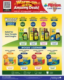 Africa Cash and Carry catalogue week 33 Page 9: Woods' Lozenges €167,77, Woods' Lozenges €139,73