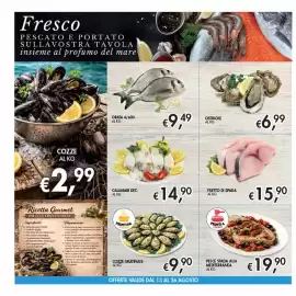 Volantino Maxi Coal Pagina 10: Calamari dec. €14,90, Pesce spada alla mediterranea €19,90