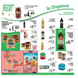 Volantino Maxi Coal Pagina 23: Tonno Goccia d'Ovo Maruzzella all'Olio di Oliva €1,99, Olio girasole alto oleico girò €1,89