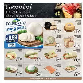 Volantino Maxi Coal Pagina 8: Ricotta di pecora di Amatrice €0,69, Formaggio fresco lattosella frescolat €1,19