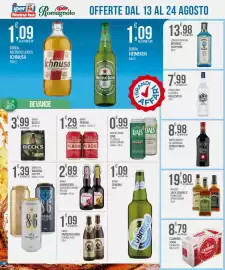 Volantino Iper Romagnolo Pagina 14: Birra Amarcord €2,89, Birra Franziskaner Dunkel/Hell €1,09