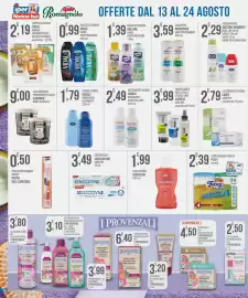Volantino Iper Romagnolo Pagina 18: Nidra detergente intimo idratante/rinfrescante €2,49, Docciaschiuma Vidal €0,99